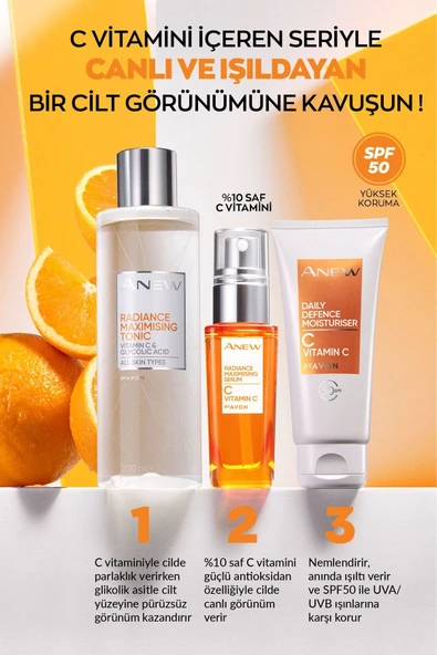 AVON Anew Vitamin C Canlandırıcı Serum 30 Ml. - 5