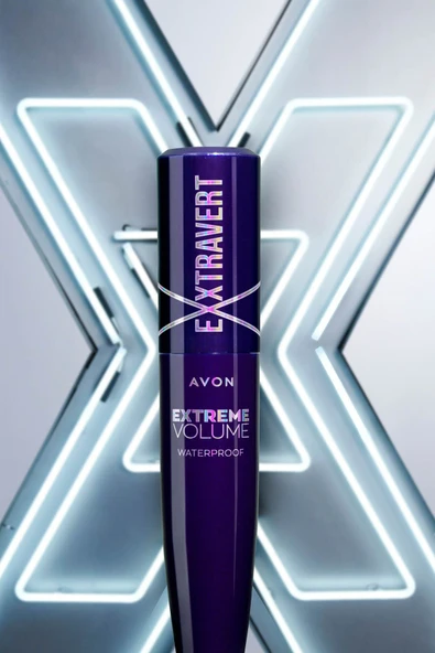 AVON Exxtravert Exxtra Hacim Veren Suya Dayanıklı Maskara - 3