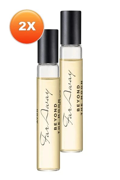 AVON Far Away Beyond The Moon Edp Parfüm Çanta Boyu 10 ML İkili Set - 2