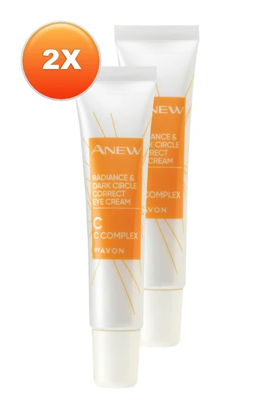 AVON Anew Radiance Koyu Halkalar için Göz Kremi 15 Ml. İkili Set - 2