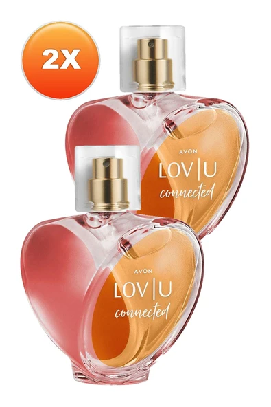 AVON Lov U Connected Kadın Parfüm Edp 50 Ml. İkili Set - 2