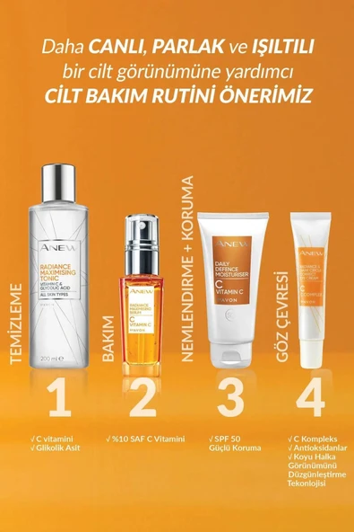 AVON Anew Canlandırıcı Ve Koyu Halka Görünümünü Hafifleten Göz Çevresi Bakım Kremi 15 Ml. - 6