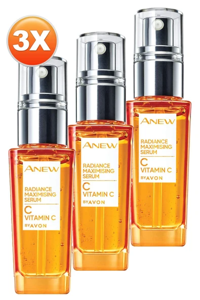 AVON Anew Vitamin C Canlandırıcı Serum 30 Ml. Üçlü Set - 2