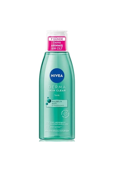 NIVEA Derma Skin Clear Sivilce Karşıtı Tonik 200 Ml
