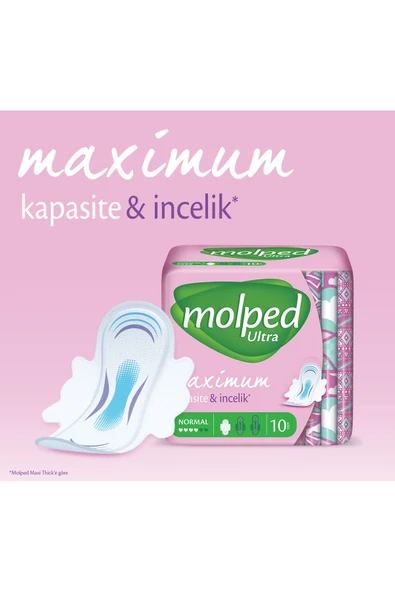 MOLPED Ultra Hijyenik Ped Gece Avantaj Paketi 32 Adet - 6