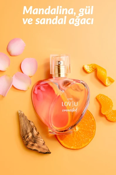 AVON Lov U Connected Kadın Parfüm Edp 50 Ml. - Resim 2