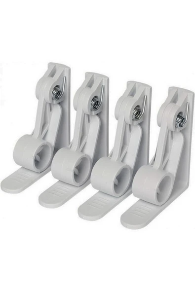 LALE Masa Örtüsü Kıskacı Yaylı Masa Mandalı 4'lü