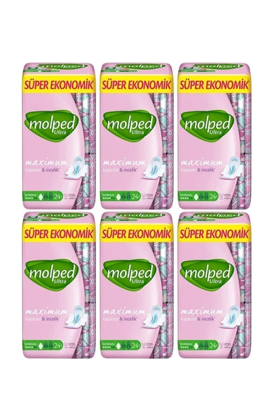 MOLPED Ultra Süper Ekonomik 24'lü Normal X 6 Paket