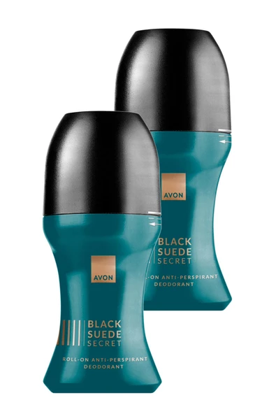 AVON Black Suede Secret Erkek Rollon 50 Ml. İkili Set - 3
