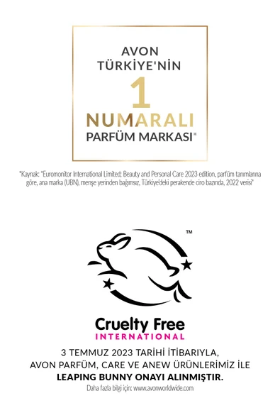 AVON Lov U Connected Kadın Parfüm Edp 50 Ml. - Resim 5