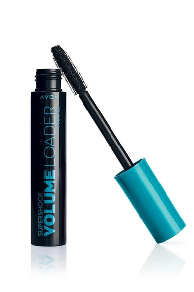 AVON Supershock Volume Loader Maskara 10 Ml. Blackest Black