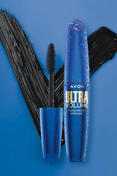 AVON Ultra Volume Suya Dayanıklı Maskara Blackest Black - 6