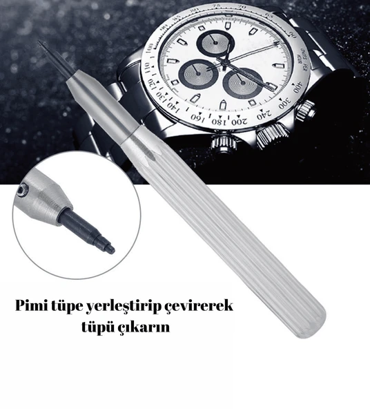 ROLEX KURMA KOLU BORUSU ÇIKARTMA ALETİ - 9