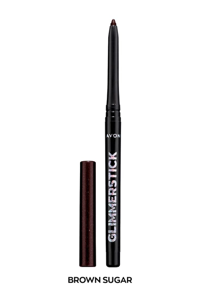 AVON Glimmersticks Pırıltılı Asansörlü Suya Dayanıklı Göz Kalemi Brown Sugar - 3