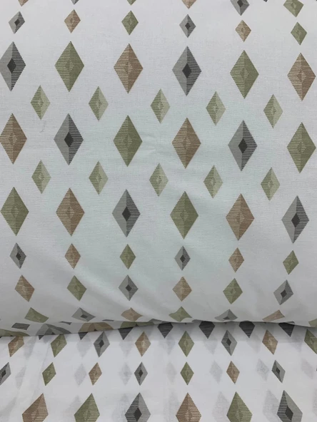 NİVEMESHOME DÖRTGEN MODEL DESENLİ 2 Lİ YASTIK KILIFI KAPAKLI 50X70 - 5