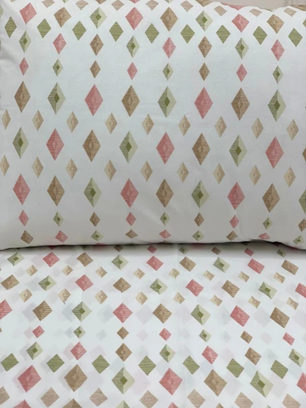 NİVEMESHOME DÖRTGEN MODEL DESENLİ 2 Lİ YASTIK KILIFI KAPAKLI 50X70 - 8