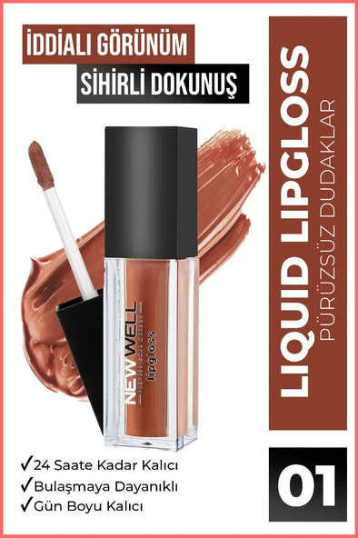 New Well Liquid Lipgloss 01