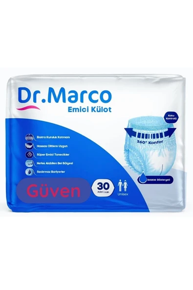 Dr. Marco Hasta Bezi Emici Külotlu Orta Boy ( M) 60 adet - 2 Paket - Resim 2