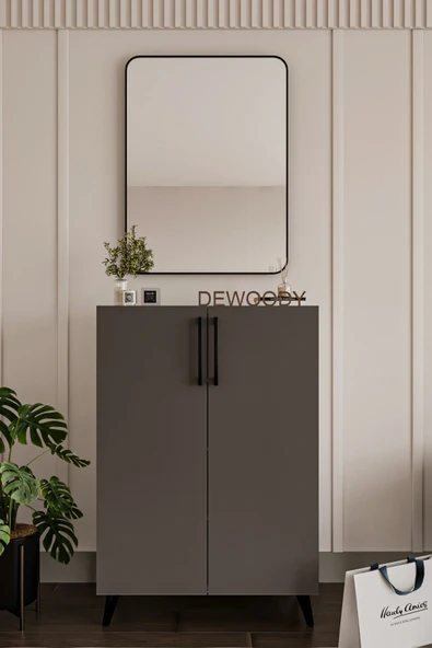 Edge 4 Bölmeli Ayakkabılık Çok Amaçlı Dolap Mutfak Banyo Kiler Dolabı - 3