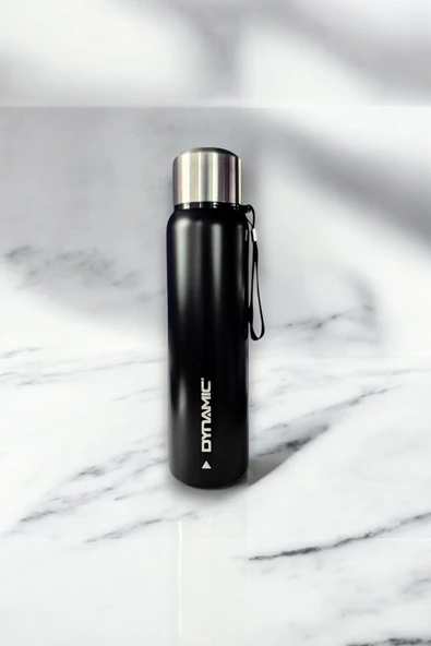 Paslanmaz Çelik Termos 1 Lt Siyah - 6