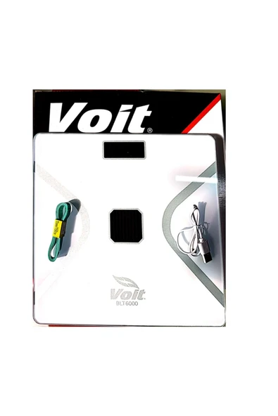 Beyaz Bluetooth Banyo Tartısı Baskül - Blt6000 - Resim 2