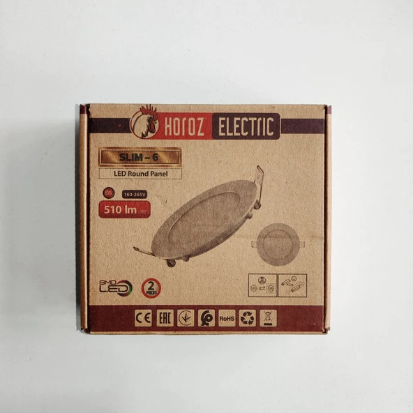 HOROZ 6W Led Panel