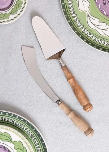 THE MİA WOODY PASTA SERVİS TAKIMI 2 PARÇA - 4