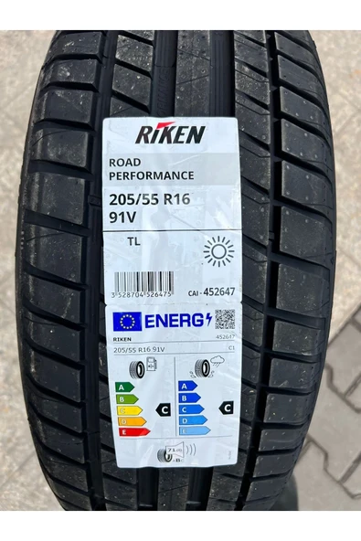 Riken 205/55R16 91V Road Performance Yaz Lastiği 2025 ÜRETİM