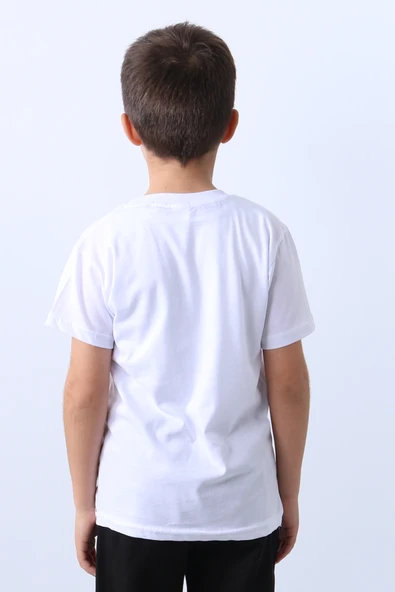 ERKEK ÇOCUK TSHİRT KARAKTER BASKILI BİSİKLET E1 - 4