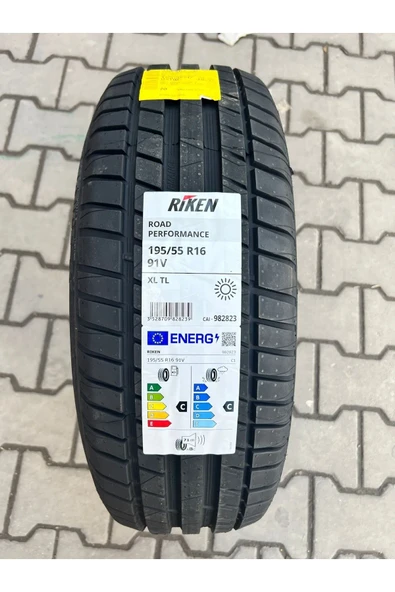 Riken 195/55R16 91V XL Road Performance Yaz Lastiği 2025 ÜRETİM