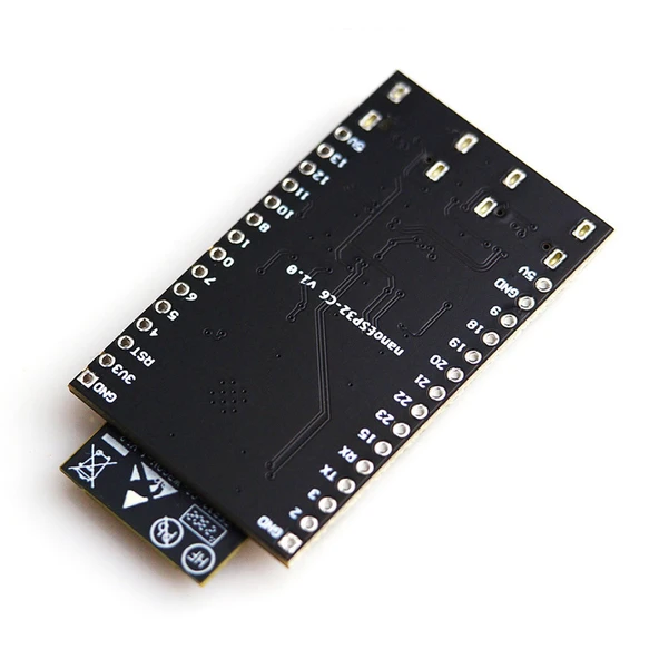 ESP32-C6 DevKit Wifi 6 ve Bluetooth 5 Modül Geliştirme Kartı ESP32-C6-WROOM-1 32 Bit 160Mhz 8 MByte Flash CH341 Rgb Led Usb Uart IO Sensör Ev Otomasyon Endüstriyel Makine Kontrol Iot ESP-32 - Resim 5
