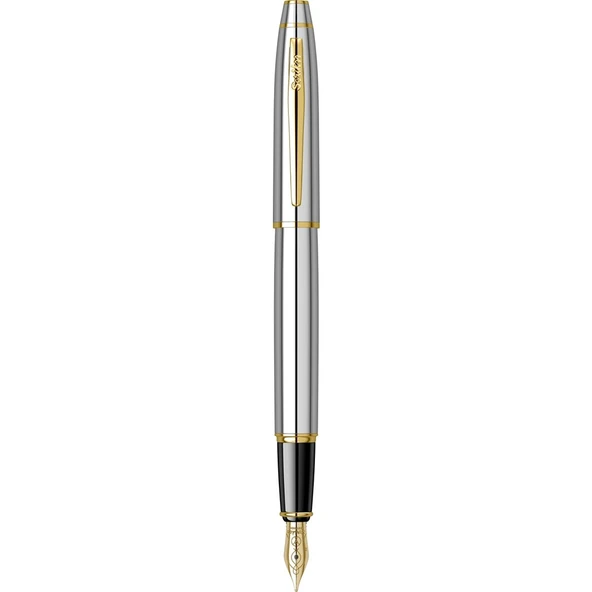 Scrikss Noble 35 Dolma Kalem Gold Krom ,M Uç