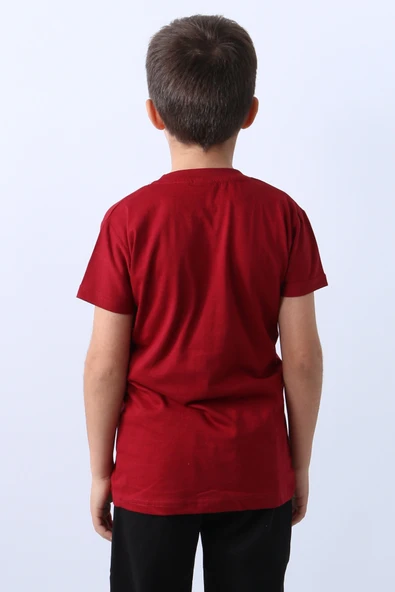 ERKEK ÇOCUK TSHİRT KARAKTER BASKILI BİSİKLET E1 - 8