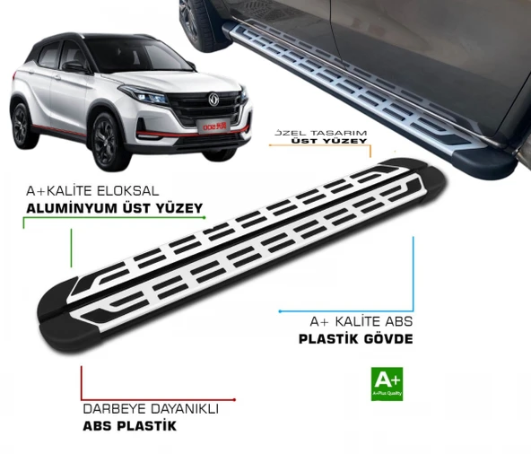 Dfsk Fengon 500 2023 2024 2025 2026 2027 Araca Özel Yan Basamak PROV2 ürün görseli 1