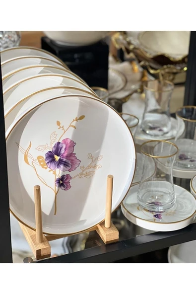 Onedekor 18 Parça Defne Pasta Çay Saati Seti