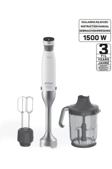 Arzum 1114-b Technoart Maxı Neo El Blender Beyaz