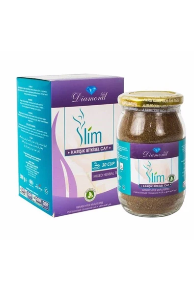 Life Diamond Slim Bamya Çiçekli Karışık Bitki Çayı 30'lu - 1