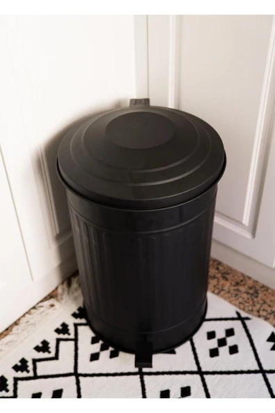 The Mia  Çöp Kovası Mutfak 37 Lt Siyah - 5