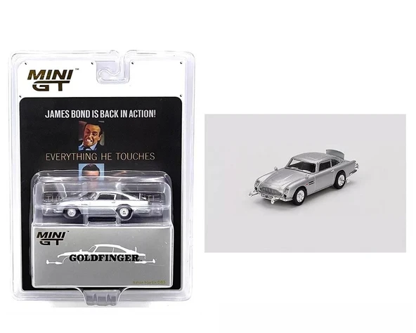 Mini GT 1/64 Aston Martin DB5 James Bond “Goldfinger” 900/ English Blister Paket