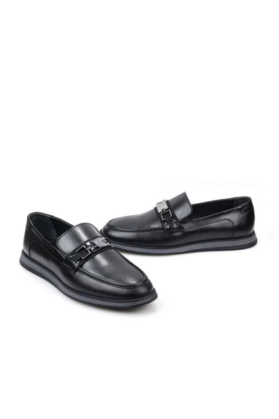 Pierre Cardin 63601 Ortopedik Erkek Günlük Loafer Deri Ayakkabı - Resim 5