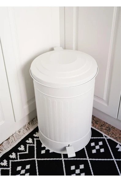 The Mia  Çöp Kovası Mutfak 37 Lt Beyaz - 6