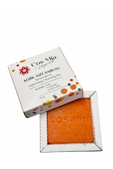 Doğal Kojik Asit Sabunu Zerdeçal Limon Kabuğu Içerikli Kojic Acid Soap 1 Adet