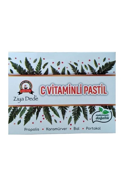C Vitaminli Pastil 100g Propolis Karamürver Bal Portakal