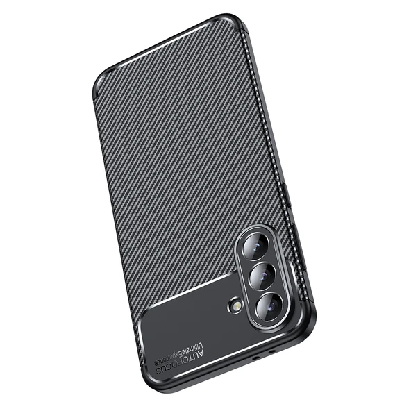 Samsung Galaxy A56 Kılıf Karbon Silikon Case Kapak - 8
