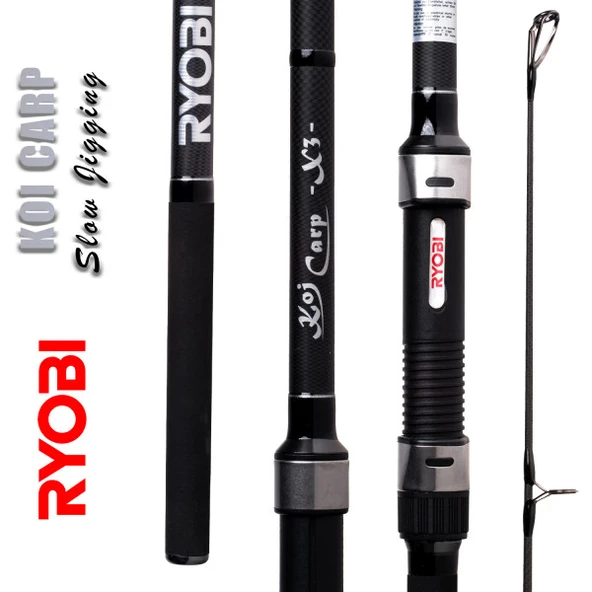 Ryobi Koi Carp Rods 3 Parça 10-40gr Carp Kamışı