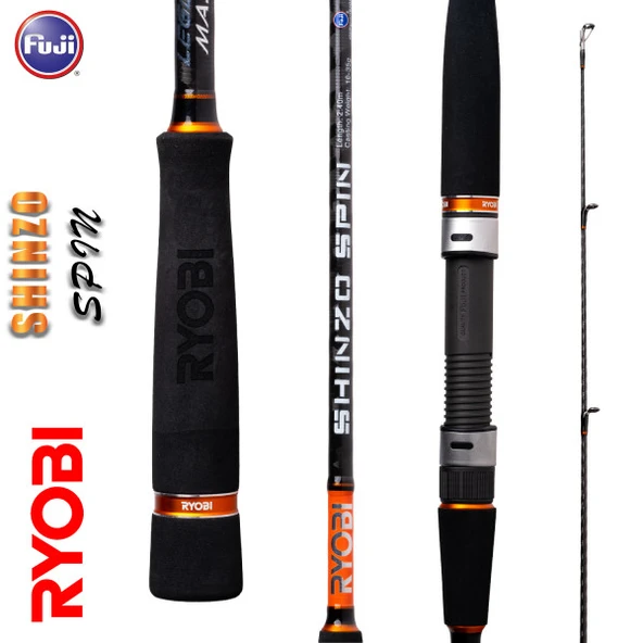 Ryobi Shinzo Spin 2.40m 10-35gr Spin Olta Kamışı ürün görseli 1