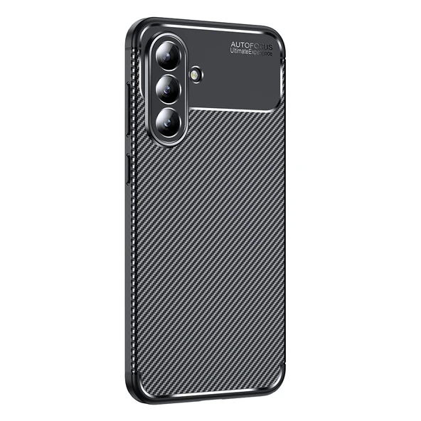 Samsung Galaxy A56 Kılıf Karbon Silikon Case Kapak - 10