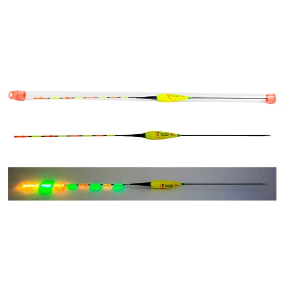 Sea Horse Uzun 2 Renk Işıklı Hassas 2.1Gr Şamandıra 1 Pil Hediye - 2