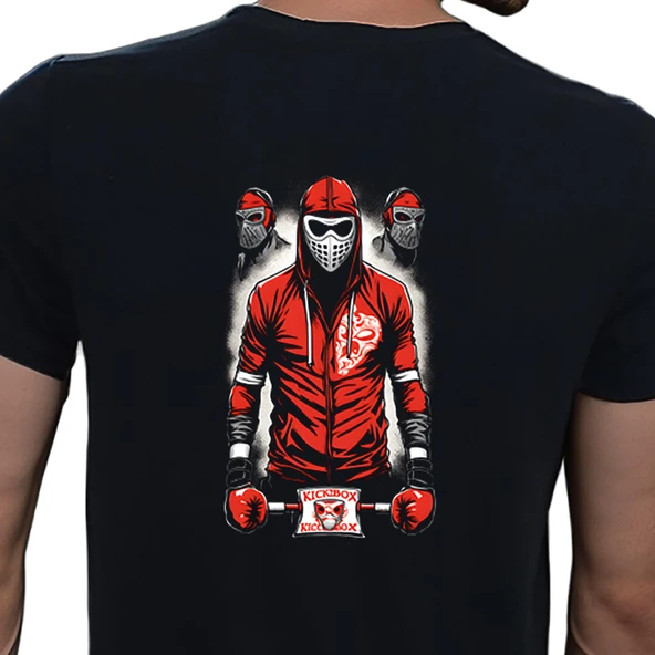 Elip Sport T-shirt %100 Pamuklu Siyah Penye Basic Erkek Tişört