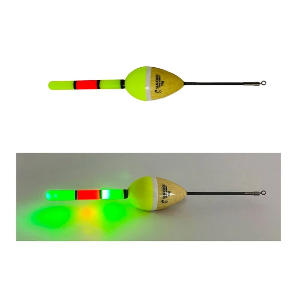 Sea Horse 2 Renk Işıklı Hassas 10Gr Şamandıra 1 Pil Hediye ürün görseli